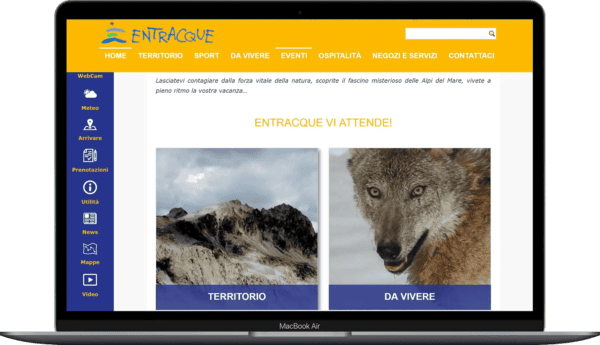 Entracque portale turistico