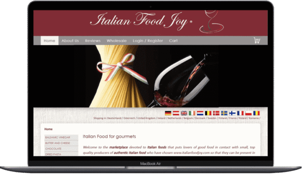 Italian Food Joy marketplace